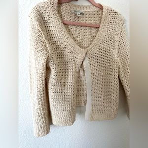 Banana Republic knit cardigan-cream M